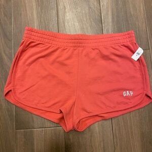 GAP Women's Vibrant Coral Athletic Shorts